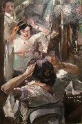 At the Mirror Lovis Corinth